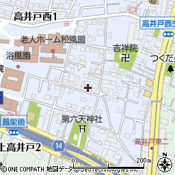 東京都杉並区高井戸西1丁目10-2周辺の地図