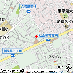 東京都渋谷区幡ケ谷3丁目3周辺の地図