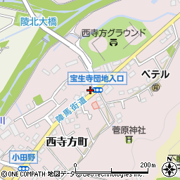 東京都八王子市西寺方町626周辺の地図