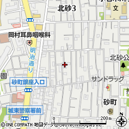 横須賀荘周辺の地図