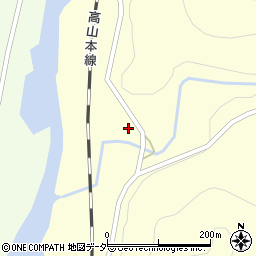 岐阜県下呂市金山町福来1962周辺の地図