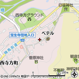 東京都八王子市西寺方町715周辺の地図
