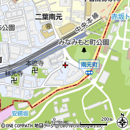 東京都新宿区南元町26周辺の地図
