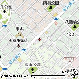 千葉県市川市入船1-25周辺の地図