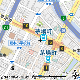 東京都中央区日本橋茅場町1丁目8周辺の地図