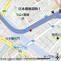 東京都中央区日本橋箱崎町3周辺の地図