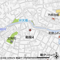 加賀ハイツ周辺の地図