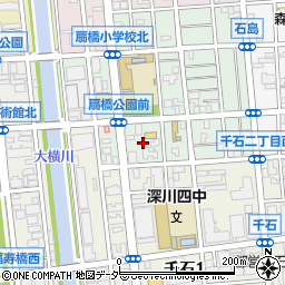 東京都江東区石島5周辺の地図