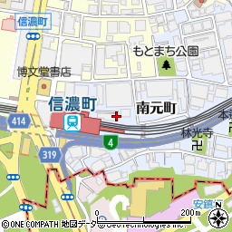 東京都新宿区南元町29周辺の地図