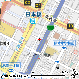 マンダム東京日本橋ビル周辺の地図
