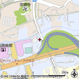 東京都八王子市左入町45周辺の地図