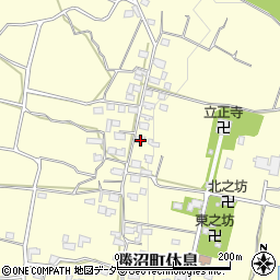 山梨県甲州市勝沼町休息1468周辺の地図