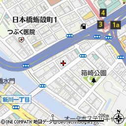 東京都中央区日本橋箱崎町16周辺の地図