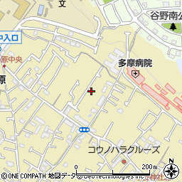 東京都八王子市中野町2624周辺の地図