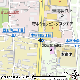 本宿町４周辺の地図