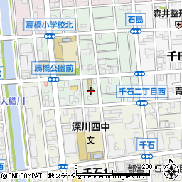 東京都江東区石島6周辺の地図