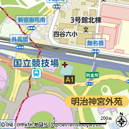 東京都新宿区霞ヶ丘町11周辺の地図