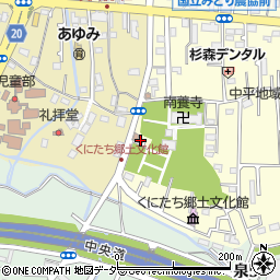 東京都国立市谷保6249周辺の地図