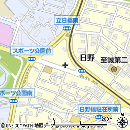 東京都日野市日野1277周辺の地図