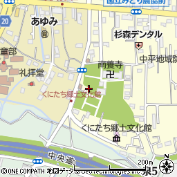 東京都国立市谷保6249-18周辺の地図