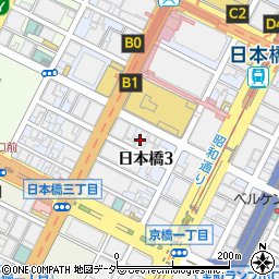 日本新薬株式会社　東京支店周辺の地図
