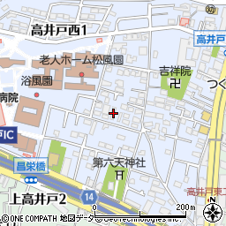 東京都杉並区高井戸西1丁目10-5周辺の地図