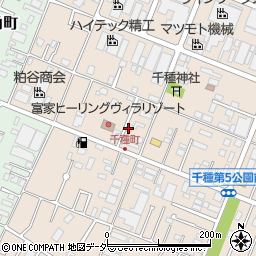 銀のさら　花見川店周辺の地図