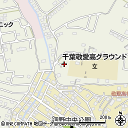 千葉県四街道市内黒田322周辺の地図