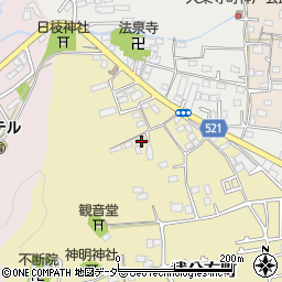 東京都八王子市弐分方町20周辺の地図