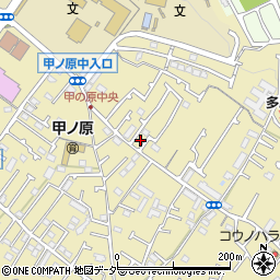東京都八王子市中野町2608周辺の地図