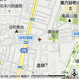 三吉荘周辺の地図