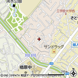 東京都八王子市犬目町198-6周辺の地図
