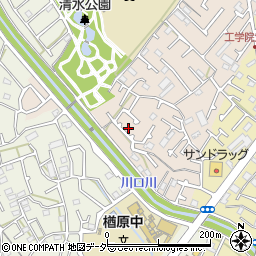 東京都八王子市犬目町189-12周辺の地図