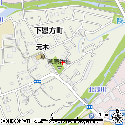 東京都八王子市下恩方町620周辺の地図