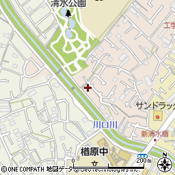 東京都八王子市犬目町190-11周辺の地図