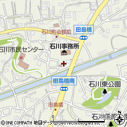 八王子市役所　社会福祉協議会・地域福祉推進拠点・石川周辺の地図