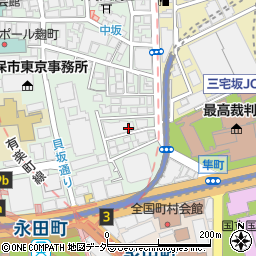 東京都千代田区平河町2丁目13周辺の地図