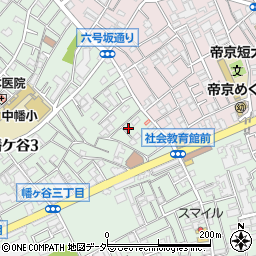 東京都渋谷区幡ケ谷3丁目2-18周辺の地図