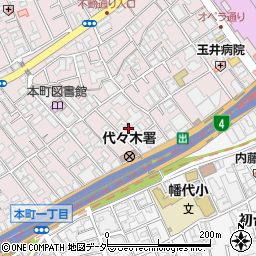本町コンパウンドＢ棟周辺の地図