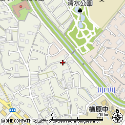 東京都八王子市楢原町1216周辺の地図