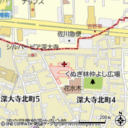 吉祥寺病院周辺の地図