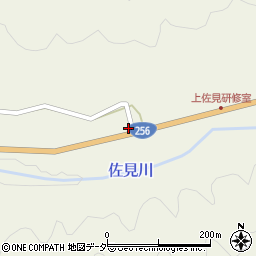 岐阜県加茂郡白川町上佐見3752周辺の地図