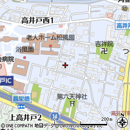 東京都杉並区高井戸西1丁目10-6周辺の地図