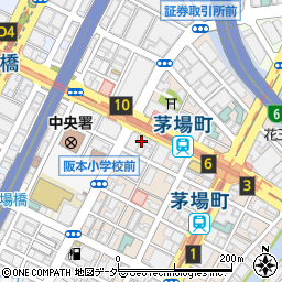 東京都中央区日本橋茅場町1丁目7周辺の地図