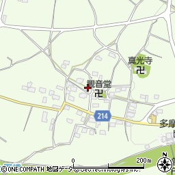 山梨県甲州市勝沼町山1489周辺の地図