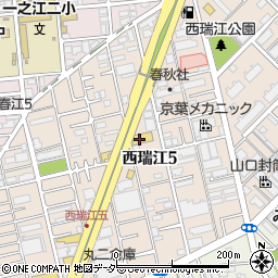 日産東京販売江戸川店周辺の地図