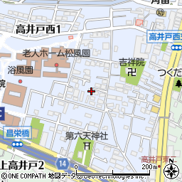 東京都杉並区高井戸西1丁目10-32周辺の地図