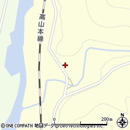 岐阜県下呂市金山町福来1961周辺の地図
