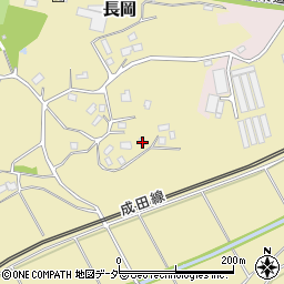 千葉県四街道市長岡415-1周辺の地図