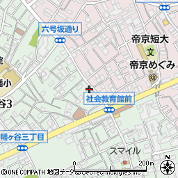 東京都渋谷区幡ケ谷3丁目2-6周辺の地図